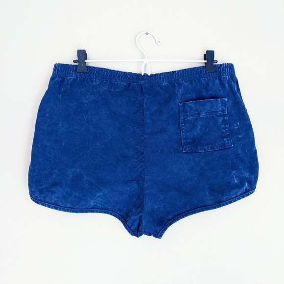 🇺🇸 American Apparel Acid Wash Dolphin Hem Shorts Made In USA - Picture 5 of 10